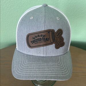 Twisted Tea Gray and White Men's Hat